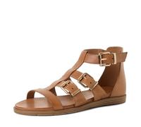Tamaris sandale femme cuir plate