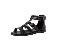 Tamaris sandale femme cuir plate noir 41 EU