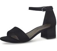 Tamaris Sandale Femme Talon fermé Talon bloc 1-28201-42, Taille:38 EU, Couleur:Noir