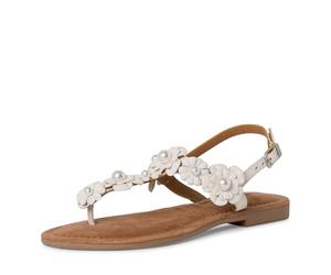 Tamaris Sandale tong femme cuir blanc 38 EU