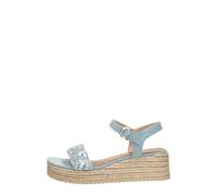 Tamaris - Sandalen Touwzool - Femme - Chaussures - Bleu - Taille: 41 EU
