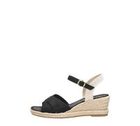 Tamaris - Sandalen Touwzool - Femme - Chaussures - Noir - Taille: 36 EU