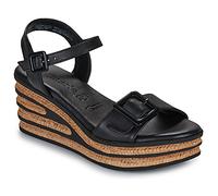 Tamaris Femme Damen 1-28310-44 Sandale cale, Noir, 38 EU