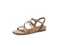 Tamaris Sandale femme plate beige – Taille 40 EU
