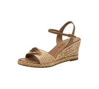 Tamaris Sandales à lanières beige / noisette, Taille 40