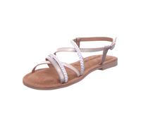 Tamaris Sandales Plates pour Femme, Beige, 36 EU