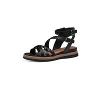 Tamaris sandale femme à talon compensé noir 36 EU
