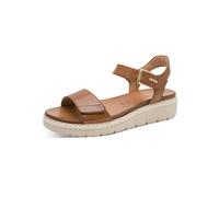 Tamaris Sandales à lanières noisette, Taille 40