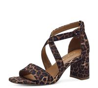 Tamaris Sandales à talons pour femme 1-28310-42, Serpent acajou, 36 EU