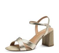 Tamaris Sandales à Talons pour Femme 1-28320-44 - Doré Clair - 40 EU, Or Clair., 40 EU