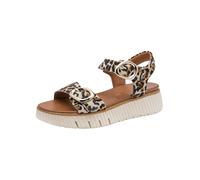 Tamaris Sandales beige clair / marron / noir, Taille 39