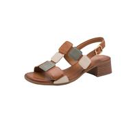 Tamaris Sandales beige clair / marron / vert, Taille 38