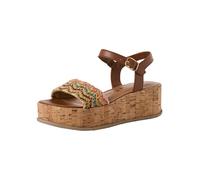Tamaris Sandales beige / marron / vert foncé, Taille 41