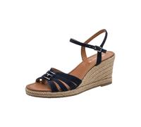 Tamaris Sandales bleu marine / marron, Taille 38