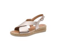 Tamaris Sandales compensées Comfort pour femme - Doré - Taille 37 EU