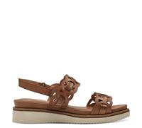 Tamaris Sandales compensées pour femme 1-28212-42 pour femme, 305 cognac, 40 EU