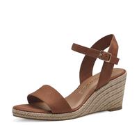 Tamaris Sandales compensées pour femme 1-28300-42, cognac, 38 EU