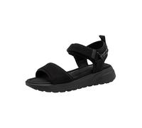 Tamaris Sandales compensées pour femme 1-28716-44, Noir, 6 UK