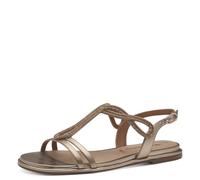Tamaris Sandales compensées pour femme, Bronze., 40 EU