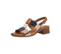 Tamaris Sandales crème / marron / noir, Taille 36