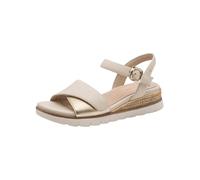 Tamaris Sandales crème / or, Taille 41