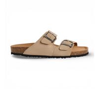 Tamaris Sandales Homme Beige En Cuir Décontractées À Enfiler 3 Cm