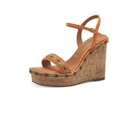 Tamaris Sandales kaki / orange, Taille 40