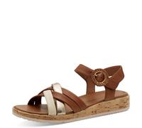 Tamaris Sandales marron, Cognac Combi, 40 EU