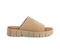 Tamaris - Sandales Plates Compensées Mule - Femme - Chaussures - Beige - Taille: 39 EU