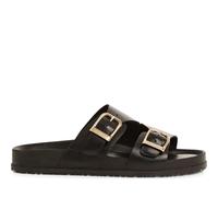 Tamaris - Sandales Plates - Femme - Chaussures - Noir - Taille: 39 EU