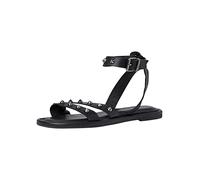 Tamaris Sandales plates pour femme 1-1-28153-38, Noir, 41 EU