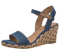 Tamaris Sandales pour femme - Bleu végétalien - Pointure 39, denim, 39 EU