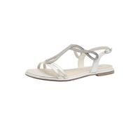 Tamaris Sandales pour Femme Vegan Confortables, Perle, 37 EU