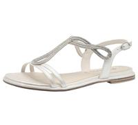 Tamaris Femme Damen 1-28126-44 Sandale Plate, Nacré, 38 EU