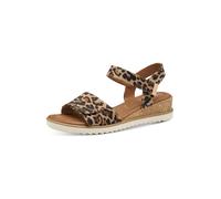 Tamaris Sandales pueblo / brocart / noir, Taille 37
