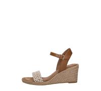 Tamaris Sandales 'Sandalen Touwzool' cognac, Taille 38
