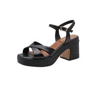 Tamaris Sandalette plateforme Femme Cuir noir 39 EU