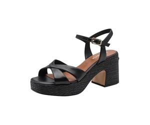Tamaris Sandalette plateforme Femme Cuir noir 41 EU