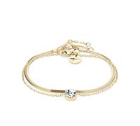 Tamaris Set Bracelet TS-0038-BB IP or, 21 EU, Acier inoxydable, Pierre de verre
