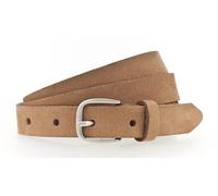 Tamaris Slim Velours Belt W100 Cognac