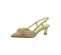 Tamaris Sling Talon Stiletto pour Femme, Beige, 37 EU