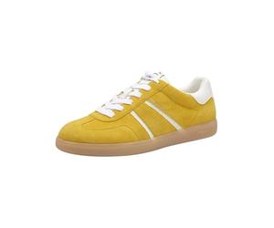 Tamaris Sneaker 1-23624-43 600 Chaussures basses pour femme en cuir M2362443, jaune, 38 EU
