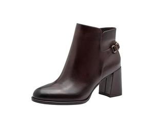 Tamaris Talon bottillon pour femme 1-25346-45 cheville, acajou, pointure 39, acajou, 6 UK