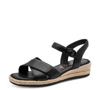 Tamaris Tamaris Comfort Damen Wedge/Plat Sand Multiadjustable Sandale caleFemme