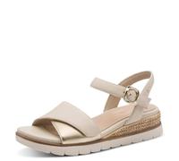 Tamaris Tamaris Comfort Damen Wedge/Plat Sand Multiadjustable Sandale caleFemme