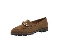 Tamaris Slipper femme modernes à chaîne raffinée Marron 42
