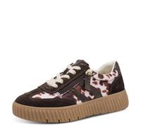 Tamaris Tamaris Damen Wide Fit Sneaker Low Leder 8-83739-47 BasketFemme