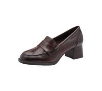 Tamaris Tamaris Damen Wide Fit Trotteur Leder 8-84301-47 MocassinFemme