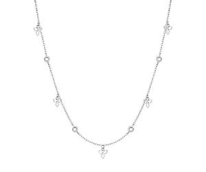 Tamaris TJ-0001-N-45 Collier pour femme en acier inoxydable, argenté