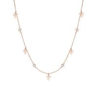 Tamaris TJ-0003-N-45 Collier pour femme en acier inoxydable, or rose